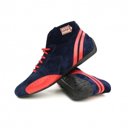 SCARPA PILOT CAMOSCIO BLU